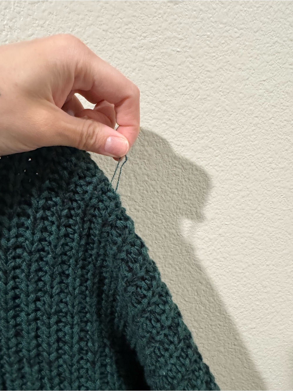 Forever 21 Green Crop Knit Sweater - Picture 3 of 5